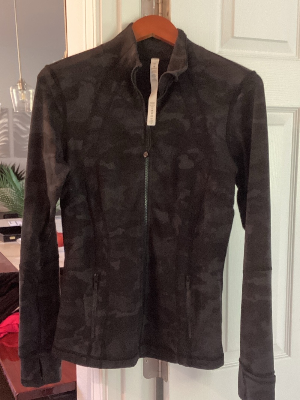 lululemon athletica Black Camouflage Dance Studio Jacket